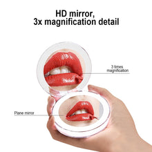 Load image into Gallery viewer, LED Glow Up Compact Mirror