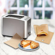 Load image into Gallery viewer, 2pcs Reusable Toaster Bags