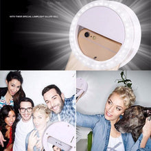 Load image into Gallery viewer, Portable Selfie Ring Light