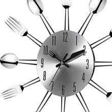Load image into Gallery viewer, Utensil Clock