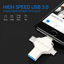 Load image into Gallery viewer, 4 in 1 USB Drive