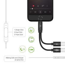 Load image into Gallery viewer, Dual Adapter Phone Splitter