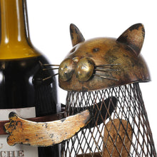 Load image into Gallery viewer, Cat Wine Stand