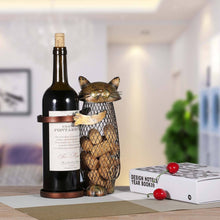 Load image into Gallery viewer, Cat Wine Stand