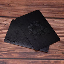 Load image into Gallery viewer, Matte Black Paying Cards Deck