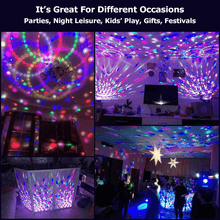 Load image into Gallery viewer, Crystal Magic Ball Disco Light