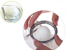 Load image into Gallery viewer, Double Hardboiled Egg Slicer