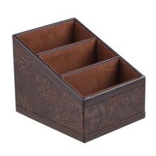 Load image into Gallery viewer, Leather Remote Control Organizer