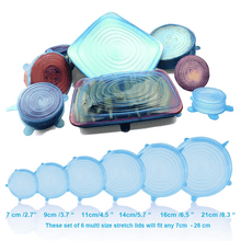 Load image into Gallery viewer, Stretch & Fit - Silicone Stretch Lids (6-Pack)