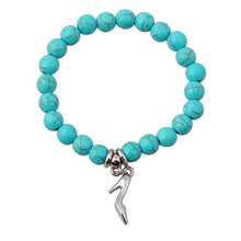Load image into Gallery viewer, Boho Turquoise Charm Bracelet