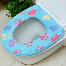 Load image into Gallery viewer, Plush Toilet Cover