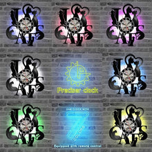 Load image into Gallery viewer, Decorative LED Cat Clock