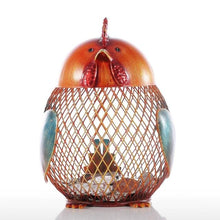 Load image into Gallery viewer, Rustic Iron Chicken Bank