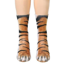 Load image into Gallery viewer, Animal Feet Printed Socks