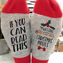 Load image into Gallery viewer, Christmas Movie Socks