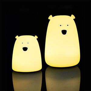 Bear Silicone LED Night Light