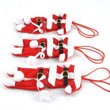 Load image into Gallery viewer, Santa Silverware Stockings
