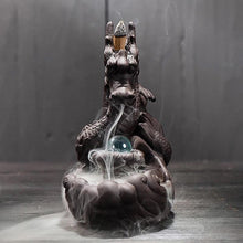 Load image into Gallery viewer, Crystal Dragon Incense Burner
