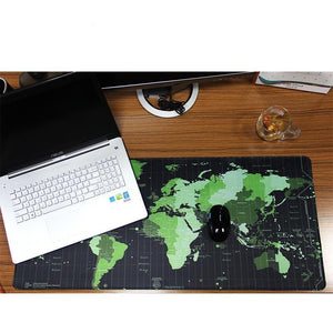 Colorful Map Mouse Pad