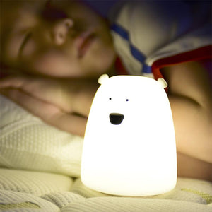 Bear Silicone LED Night Light