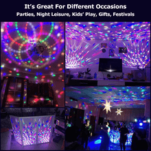 Load image into Gallery viewer, Crystal Magic Ball Disco Light
