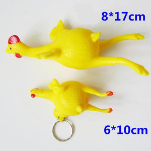 Crazy Chicken Squeeze Toy