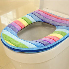 Load image into Gallery viewer, Rainbow Toilet Seat Cover
