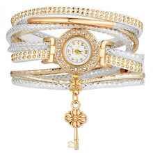 Load image into Gallery viewer, Fashion Crystal Lock Watch
