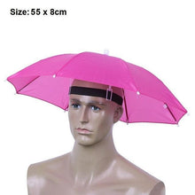 Load image into Gallery viewer, Hands-Free Umbrella Hat

