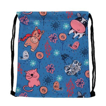 Load image into Gallery viewer, Lightweight Drawstring Emoji Bag
