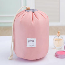 Load image into Gallery viewer, Drawstring Barrel Cosmetic Bag
