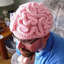Load image into Gallery viewer, Knitted Brain Beanie
