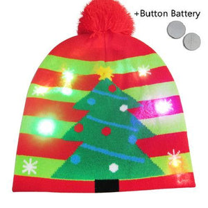 Crazy Christmas LED Hat