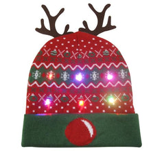 Load image into Gallery viewer, Crazy Christmas LED Hat
