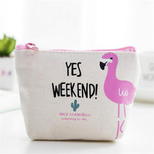 Load image into Gallery viewer, Flamingo Coin Purse

