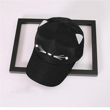 Load image into Gallery viewer, Cute Cat Ears Snapback
