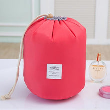 Load image into Gallery viewer, Drawstring Barrel Cosmetic Bag
