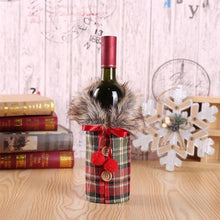 Load image into Gallery viewer, Cozy Christmas Wine Cover
