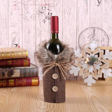 Load image into Gallery viewer, Cozy Christmas Wine Cover
