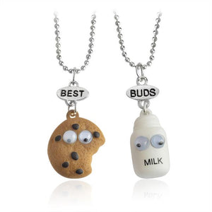 Cookies and Milk Necklace