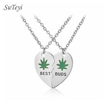 Load image into Gallery viewer, Best Friends Heart Necklace
